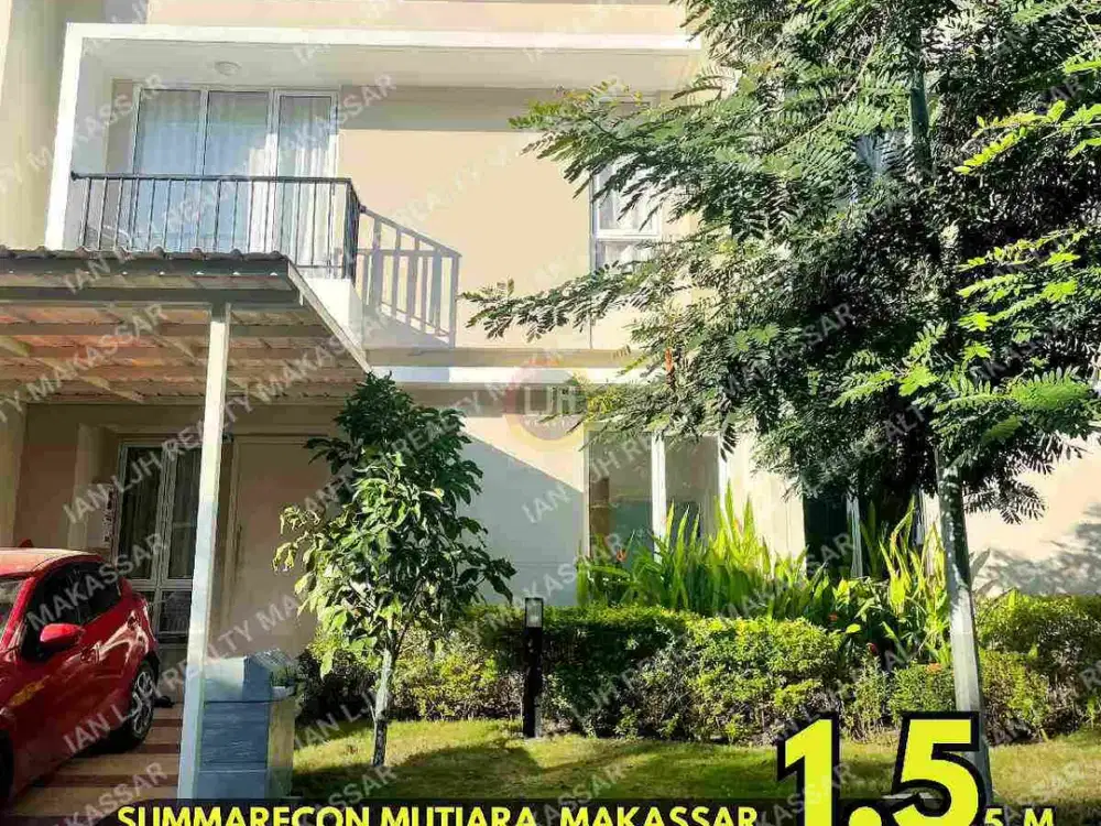 RUMAH SIAP HUNI SUMMARECON MAKASSAR. FULL FURNISH & ELEKTRONIK. 4 KAMAR