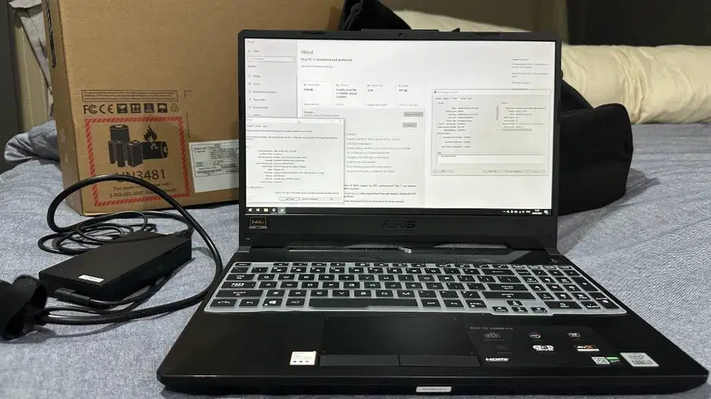 ASUS TUF FX506LH i7 10870H GTX1650 512gb/24gb