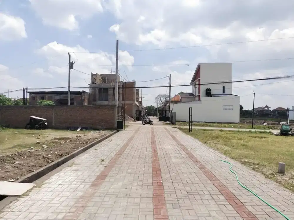 Dijual Tanah Kaveling terlaris di Perumahan Gentan Sukoharjo dengan luas mulai dari 94 meter - 100 meter