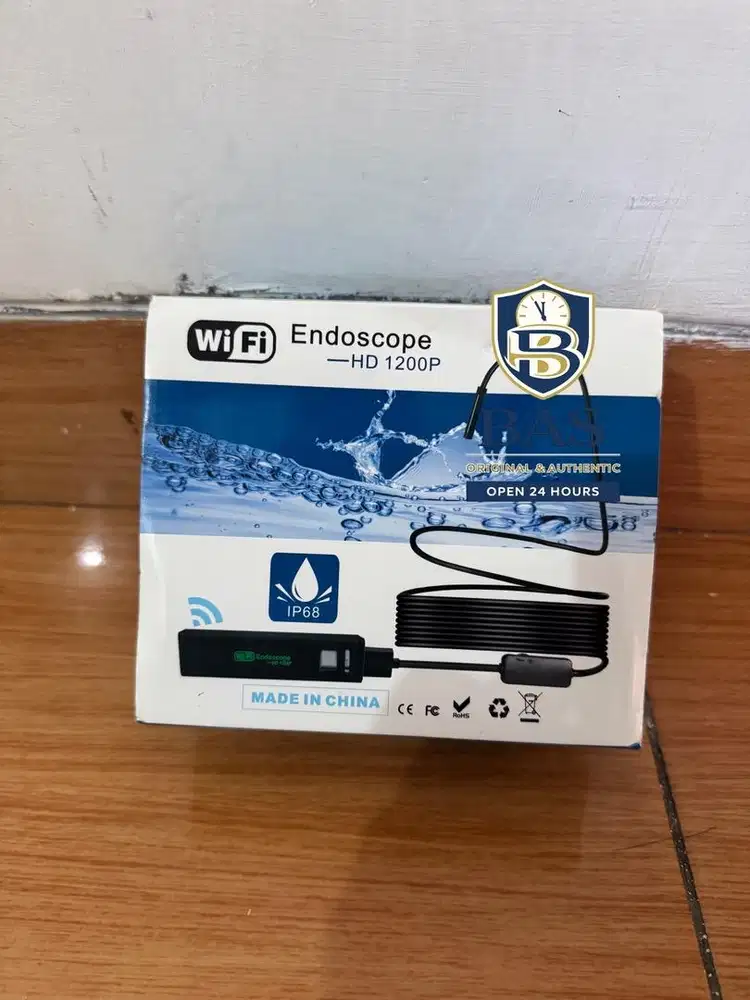 Kamera Endoskop WiFi HD 1200P IP68 Panjang 10 Meter BARU