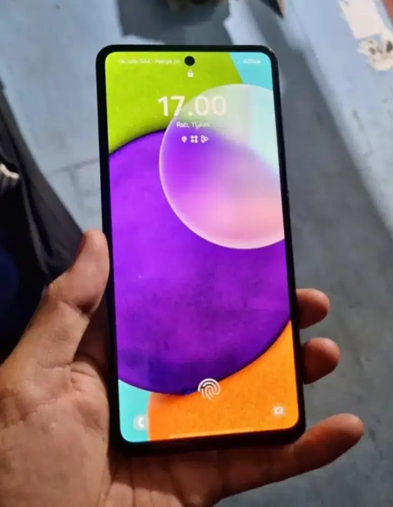 Samsung A52 8/128 fullset casan non ory bisa tt di bawah nya