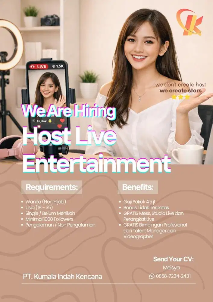 Host Live Tiktok