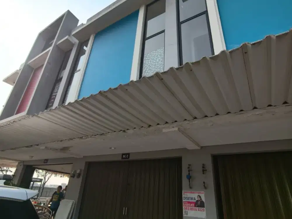 Disewakan Ruko 2 Lantai Pasar 8 Suvarna Sutera Unit Rapi Siap Usaha