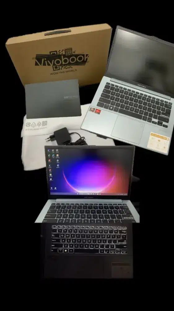 Laptop Asus Vivobook GO 14 E1404FA RYZEN 5 7520U 16GB 512GB (Nego)