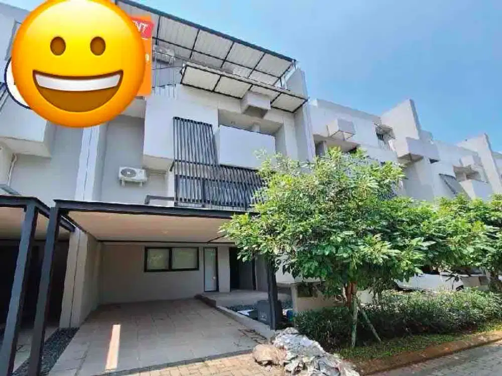 Disewakan Rumah 3 Lantai + Area Rooftop di BSD