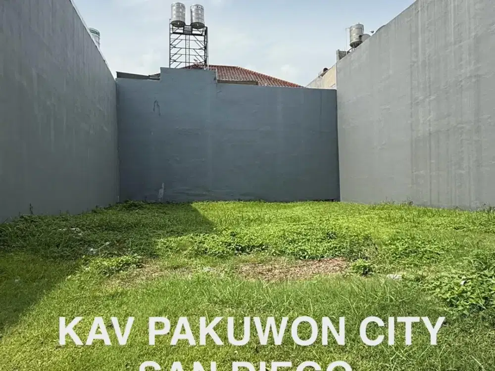 Tanah Pakuwon City San Diego Dkt San Antonio dan Bahama