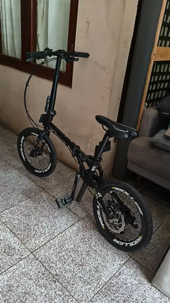 Pacific Flux 7.0 – Sepeda Lipat 16” Alloy Disc Brake