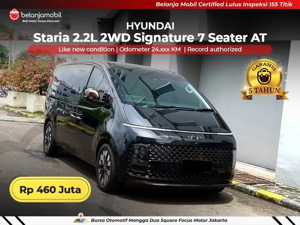[ LOW KM 24RB ] Hyundai Staria 2.2 Signature 7 Seater Diesel 2021/2022