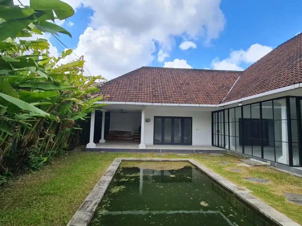 Beautiful 3 Bedroom Villa For Rent In Canggu, Padang Linjong Area