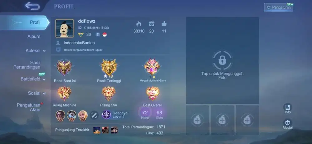 akun mobile legends
