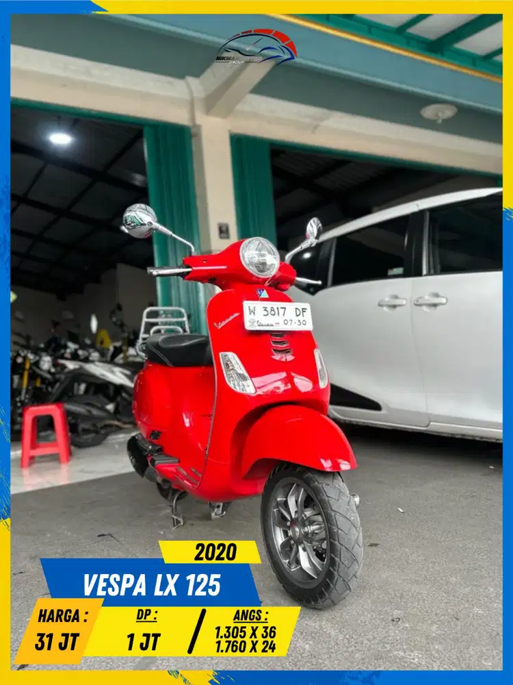 SPESIAL PROMO‼️ VESPA LX 125 2020 READY HIKMAH MOTOR KEPUH MALANG