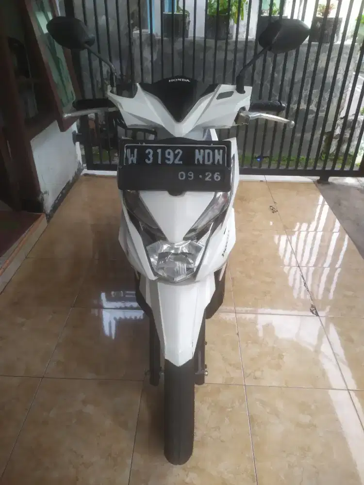 Honda Beat Eco Tahun 2016 Plat W Sidoarjo Surat Lengkap Pajak Hidup