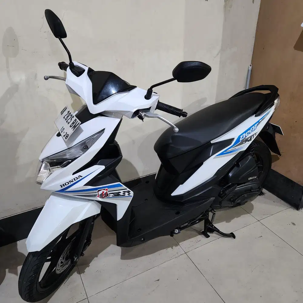 Beat eco putih esp.stater halus 2018 gbm wonosari