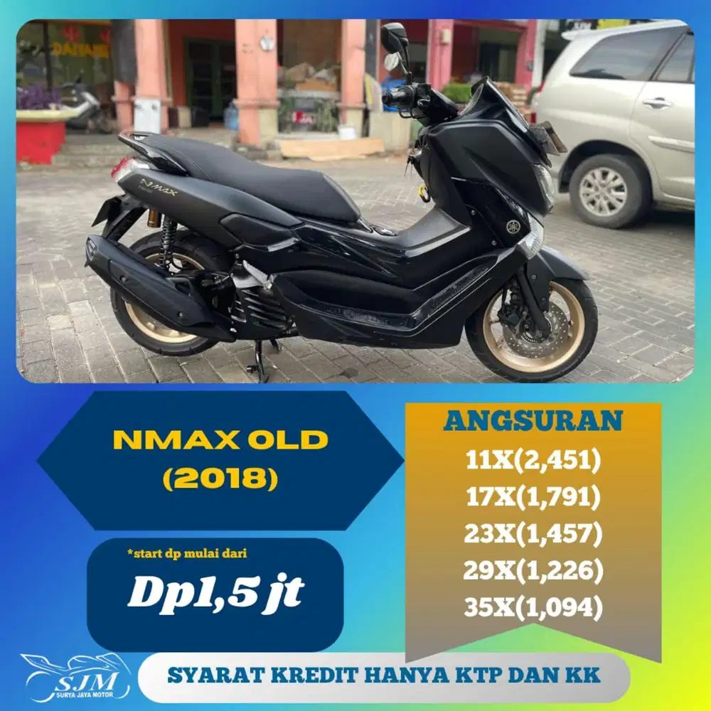 YAMAHA NMAX OLD 2018 MESIN HALUS