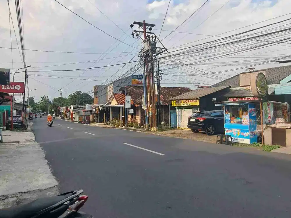 Tanah+Rumah Lokasi Hook & Strategis Depan Jalan Utama Cocok Untuk Usaha