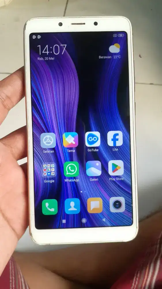 Xiaomi redmi 6a 4G 2/16 layar 5.5 inchi gold