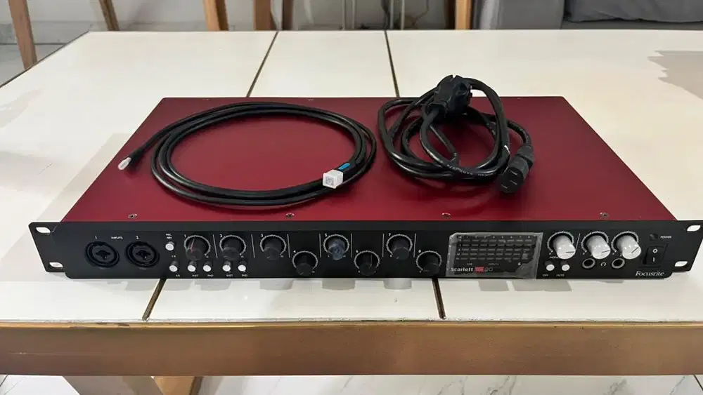 Scarlett 18i20 – USB2.0 Audio Interface With 8 Focusrite Mic Preamps