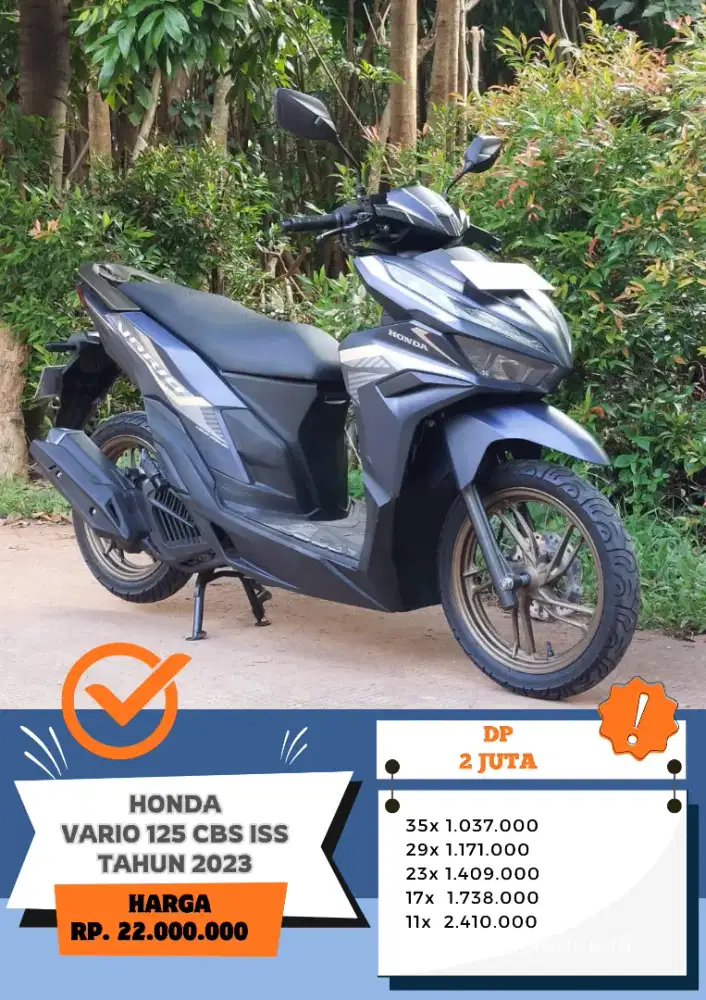 HONDA VARIO 125 CBS ISS TAHUN 2023