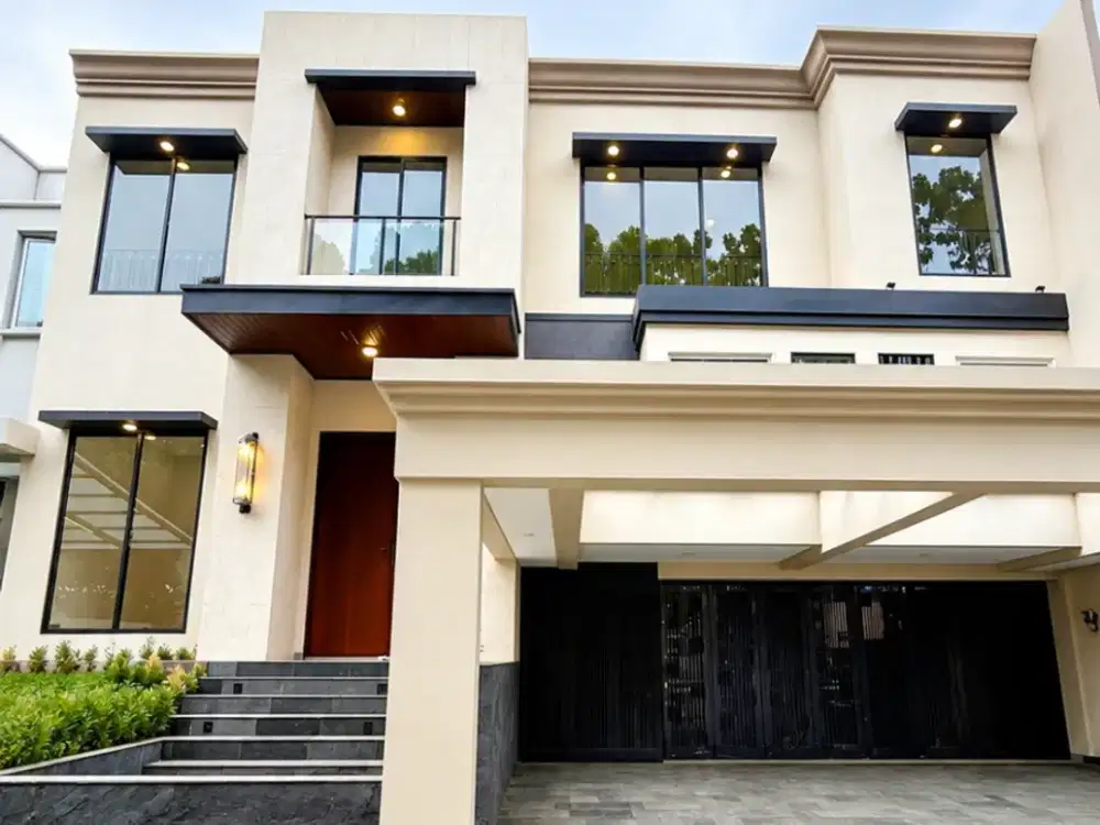 Rumah Giri Loka BSD 375m² 15x25 4+1KT Private Pool Free 8 Unit AC