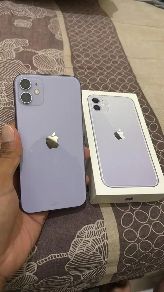 Iphone 11/128 Warna Ungu Muda Ibox NEGO