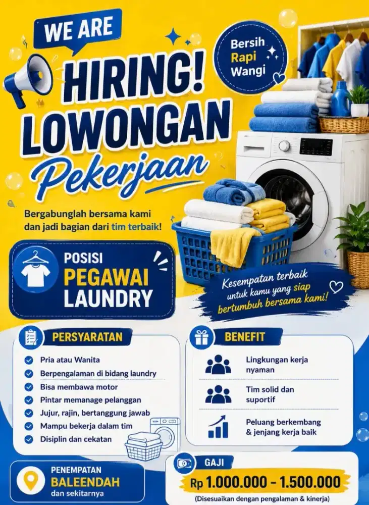 Karyawan Laundry