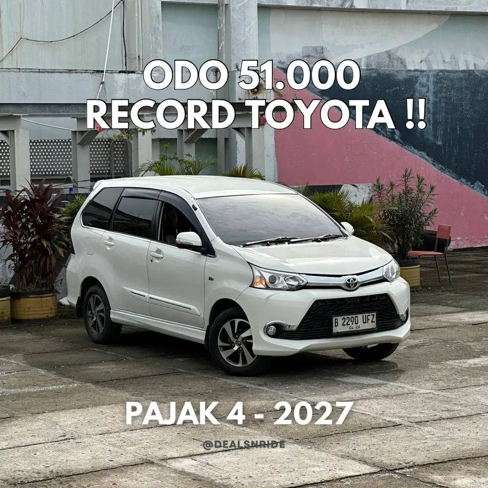 ODO 51.000 ANTIKK !! PAJAK 4/2027 TOYOTA VELOZ 1.5 AT 2018 LOW ODO