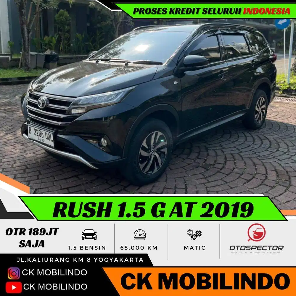 Toyota All New Rush G Matic 2019 ANTIK ISTIMEWA DP Minim Terios