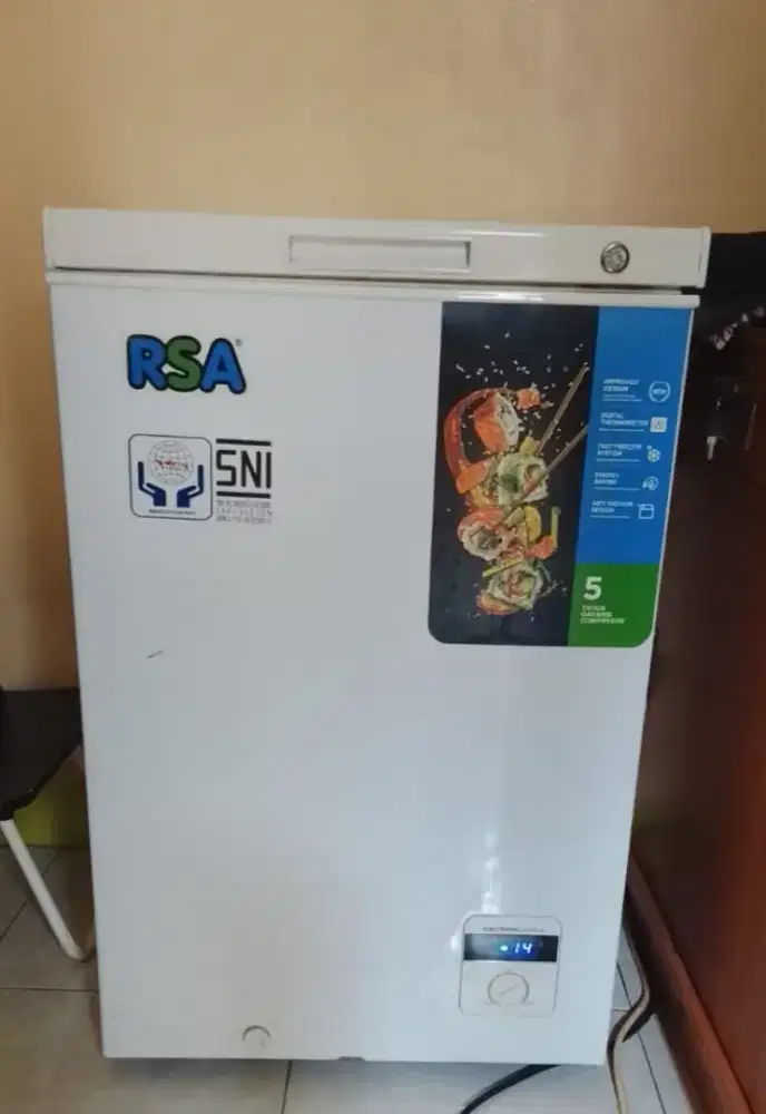 Freezer RSA 110 ORI mulus terawat sangat dingin masih nego