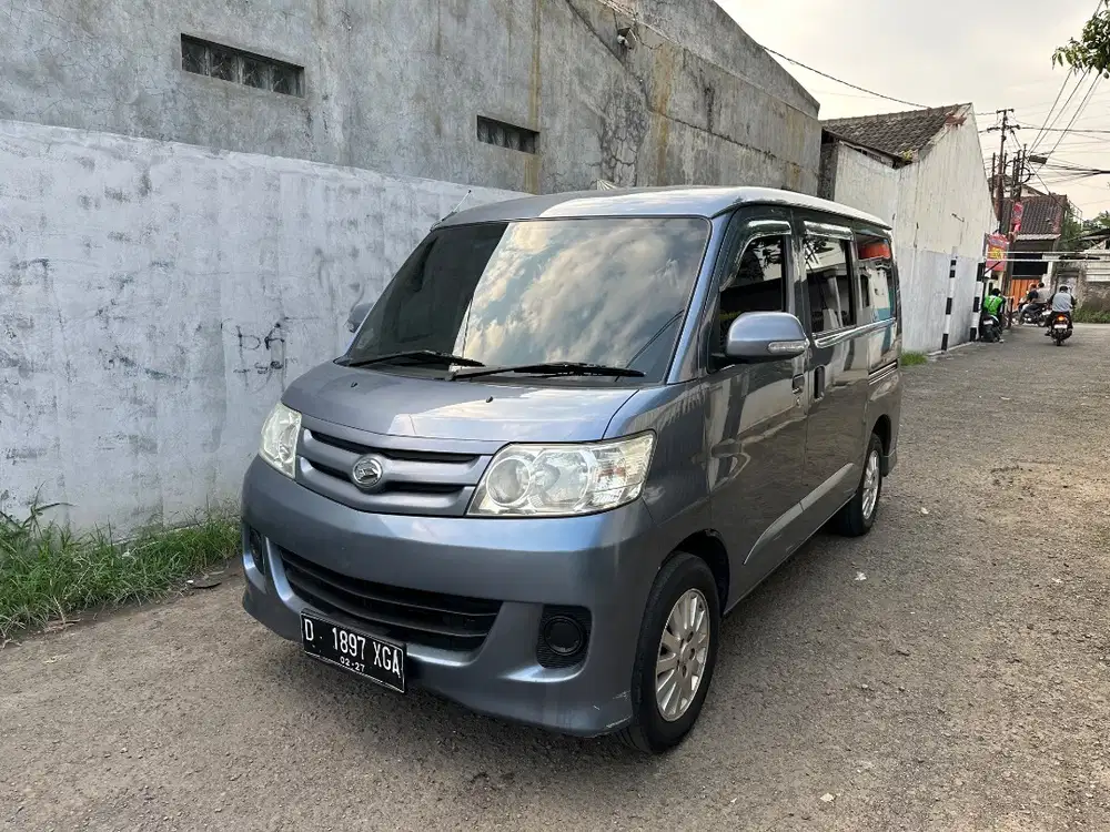 Daihatsu Luxio M 2011 AC dobel Luksio granmax minibus grand max van mb