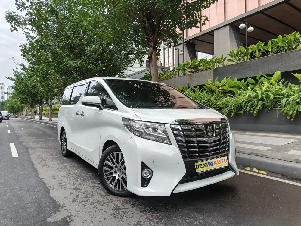 (KM30000)TOYOTA ALPHARD G ATPM 2018 NIK 2017 ISTIMEWA KM RENDAH