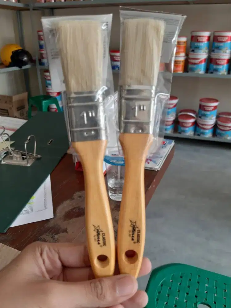 Kuas Cat Premium Halus Anti Rontok