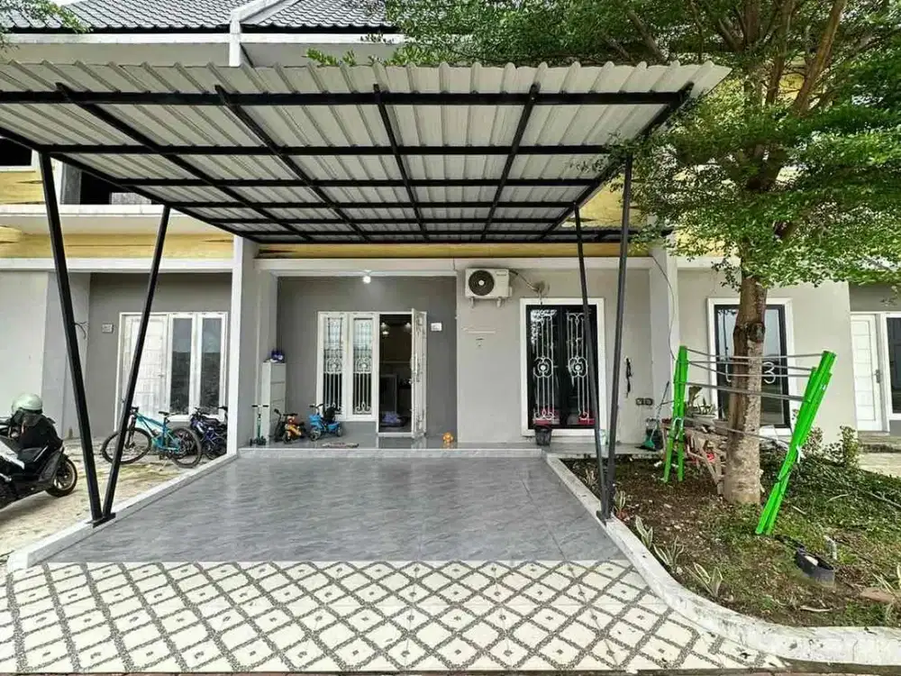 RUMAH SEMI FURNISHED DALAM KOMPLEK DI GAPERTA
