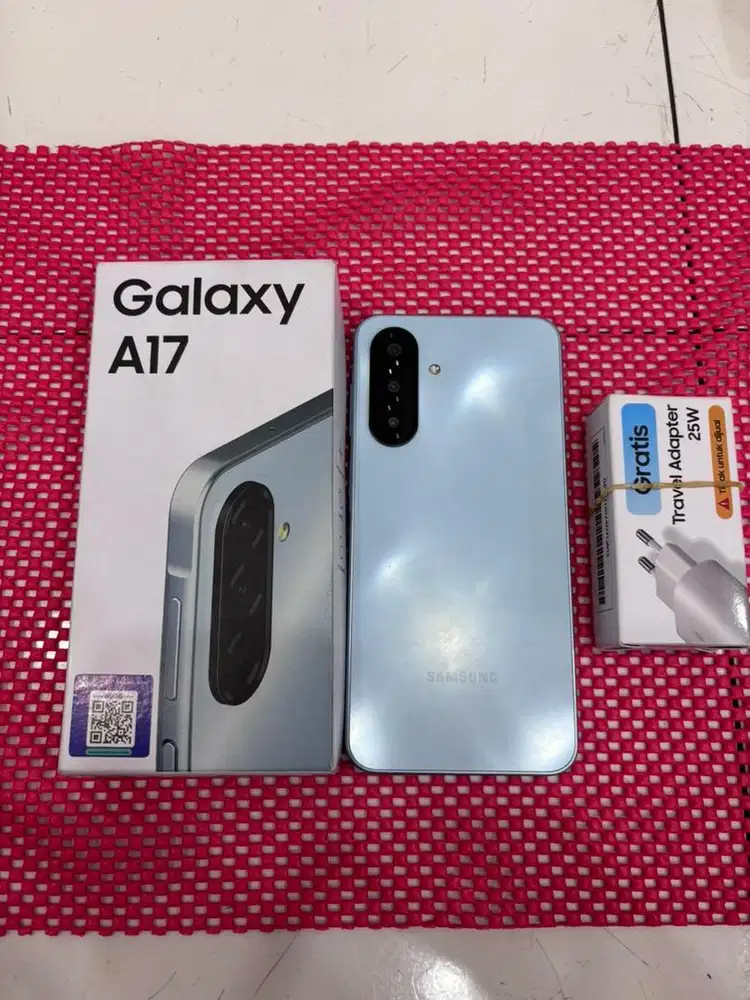 Samsung A17 8/128 mulus garansi resmi no minus