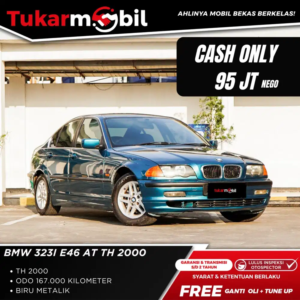 BMW 323i 2.5 At tahun 2000