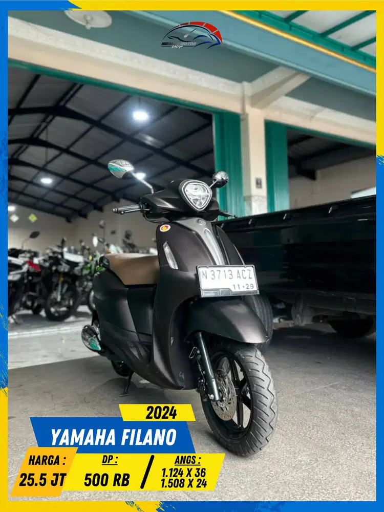 YAMAHA FILANO 2024 LIKE NEW MASZEHH HIKMAH MOTOR KEPUH