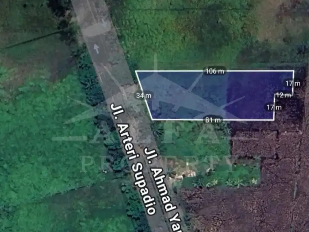 Turun Harga! Investasi Menguntungkan! Tanah Area Berkembang