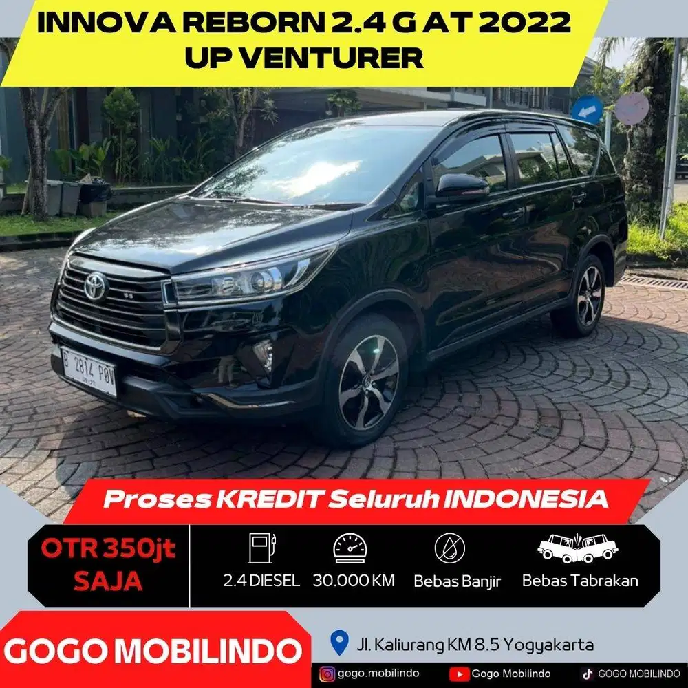 Toyota Innova Reborn G Matic 2022 Up Venturer Dp Minim Kredit Murah