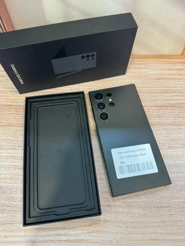Samsung Galaxy S24 Ultra 12/512GB Black Resmi Sein