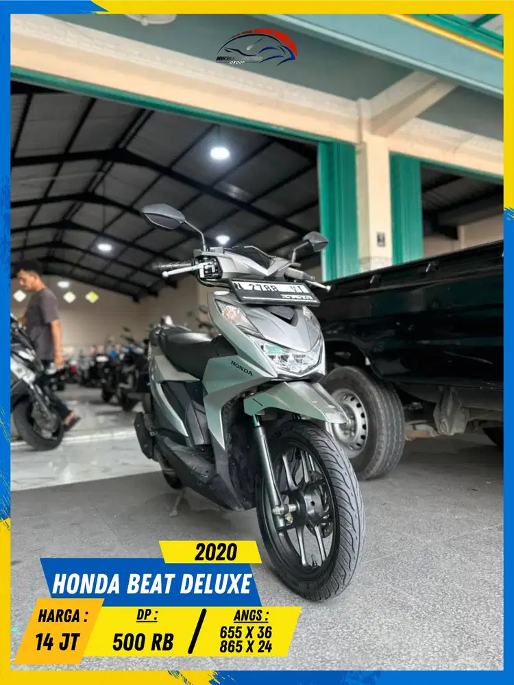 HONDA BEAT DELUXE 2020 PAJAK TERIMA BARU BOSKUU HIKMAH MOTOR KEPUH