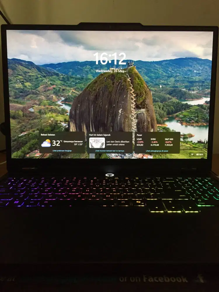 Lenovo Legion 5 OLED RTX 5070 Ryzen AI 7 Like New Garansi Panjang
