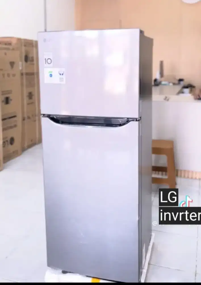 Kulkas LG Inverter 2 pintu B202Sfif