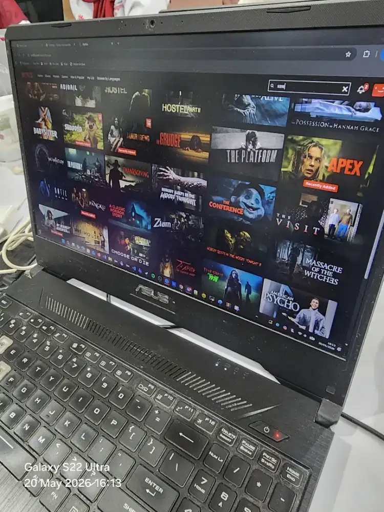 Laptop Asus TUF gaming FX505DT