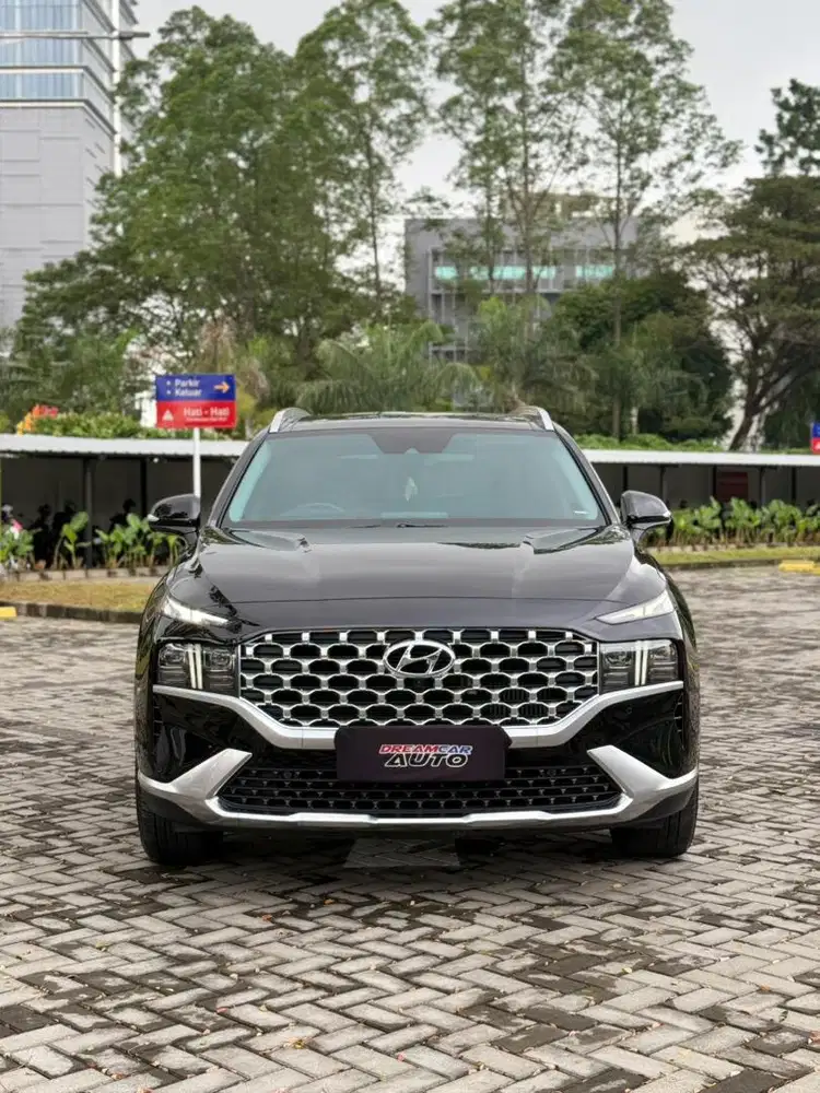 Hyundai Santa Fe Diesel Signature Nik 2023 Hitam Palisade Vrz Dakar
