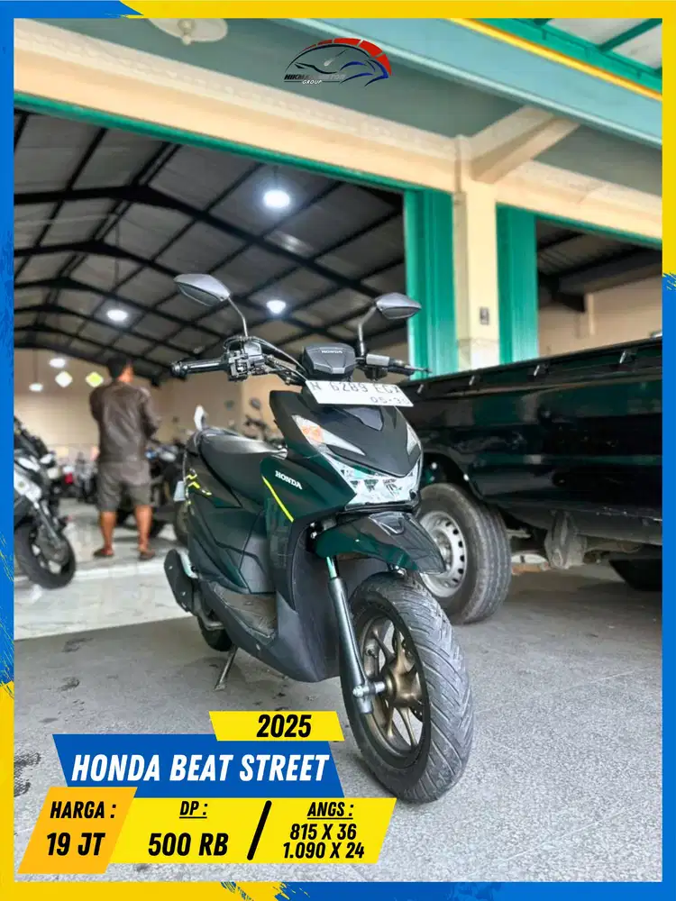 HONDA BEAT STREET 2025 GAS POLL MASZEHH HIKMAH MOTOR KEPUH