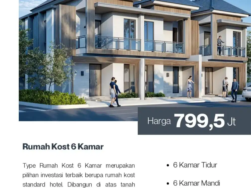 Rumah Kos Premium di dekat UMM