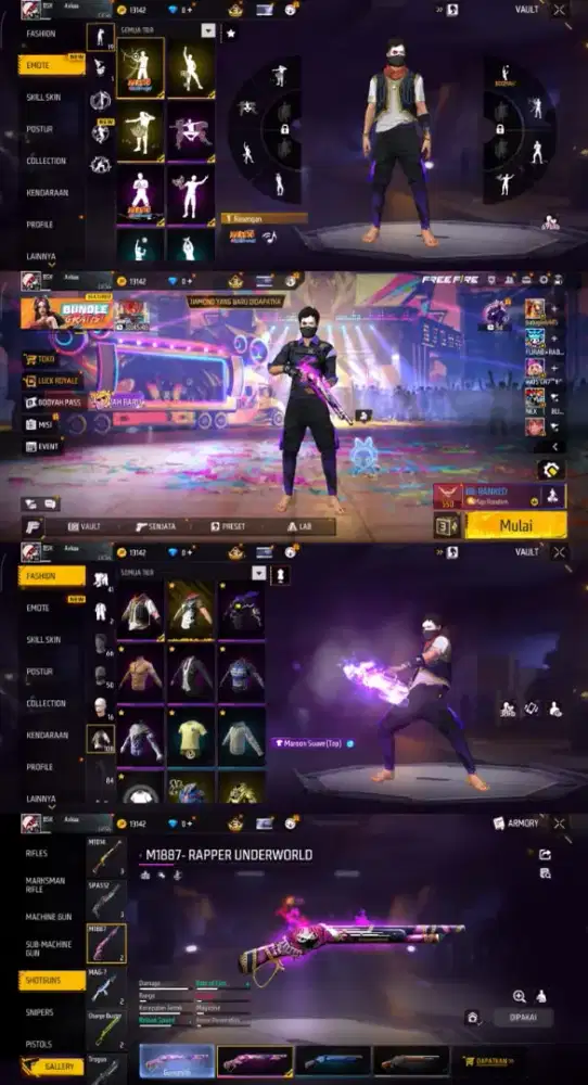 Menjual game free fire