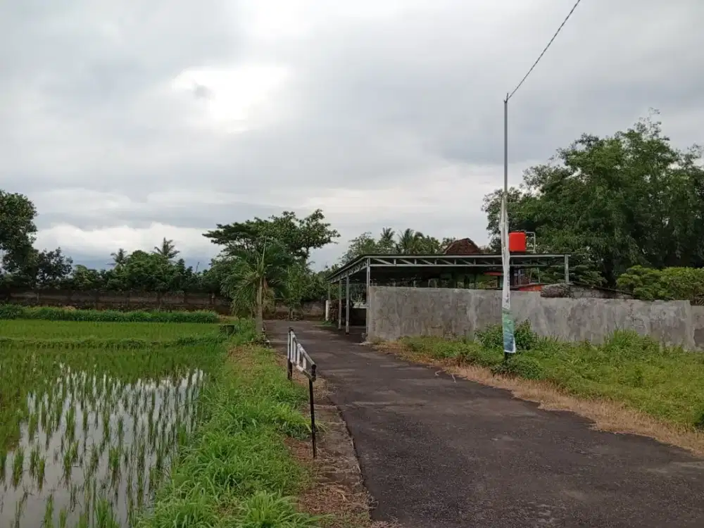 Termurah di Kalasan Cicilan 12x Tanpa Bunga Tanah SHM Area Purwomartani 5 Menit Exit Tol Kalasan