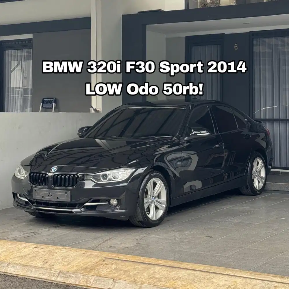 BMW F30 320i Sport AT Tahun 2014 Low odo!