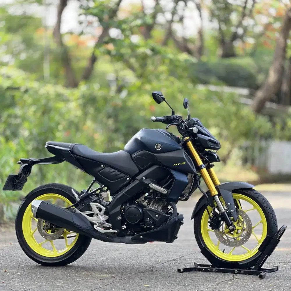 YAMAHA MT15 2019 BIRU KM LOW MULUS RASA BARU