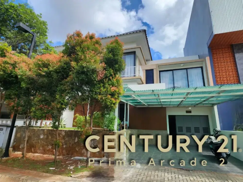 Dijual Rumah Mewah Ada Balkon Dalam Cluster Premium Lokasi Strategis Dekat Bxc Mall di Sektor 7 Bintaro Tangsel At-15780